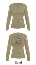 465 EVCC 45637531 Women's Long Sleeve V-neck Shirt - 97