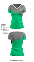 Effect Motorsport 20131501 Women's Short Sleeve V-neck Shirt - 1