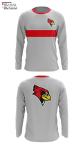 Central Junior High School Golf 27660603 Long Sleeve Performance Shirt - 41