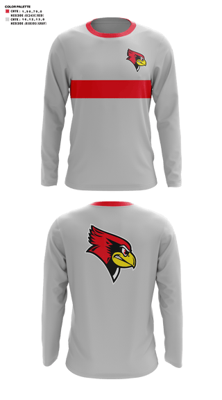 Long Sleeve Performance Shirt, Central Junior High School Golf, Golf, Teamtime, Team time, sublimation, custom sports apparel, team uniforms, spirit wear, spiritwear, sports uniforms, custom shirts, team store, custom team store, fundraiser sports, apparel fundraiser