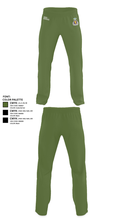 Civil Affairs Schoolhouse 5293701 Sweatpants - 53