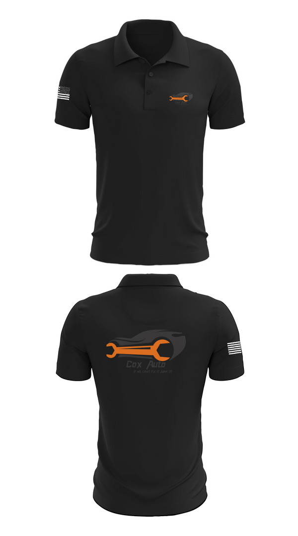 Short Sleeve Performance Polo, Cox Auto, , Teamtime, Team time, sublimation, custom sports apparel, team uniforms, spirit wear, spiritwear, sports uniforms, custom shirts, team store, custom team store, fundraiser sports, apparel fundraiser