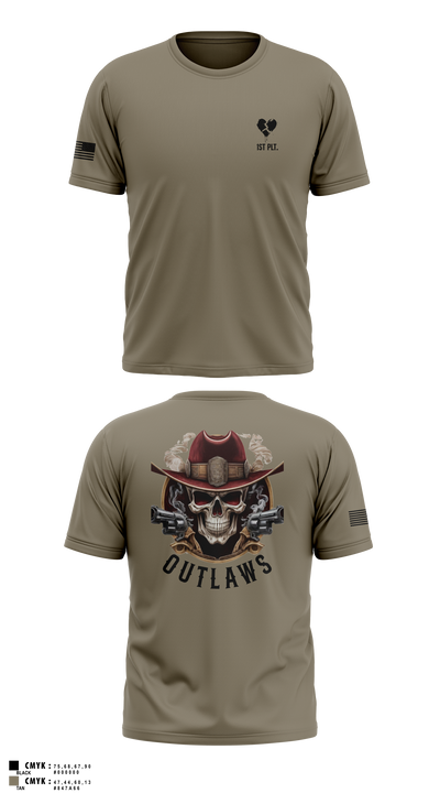 Outlaw Platoon 57260663 Short Sleeve Performance Shirt - 2