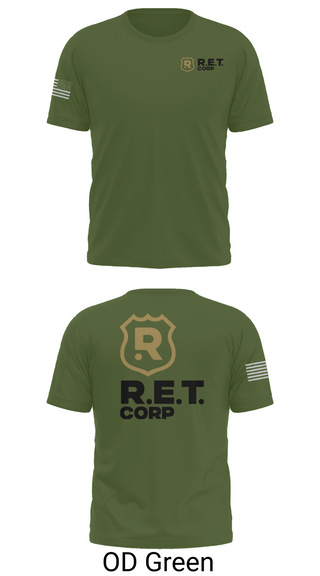 Short Sleeve Performance Shirt, RET CORP, Police, Teamtime, Team time, sublimation, custom sports apparel, team uniforms, spirit wear, spiritwear, sports uniforms, custom shirts, team store, custom team store, fundraiser sports, apparel fundraiser