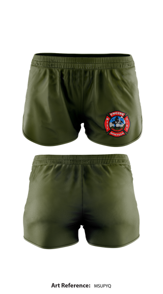 Womens Shorts, Station 19, Fire Department, Teamtime, Team time, sublimation, custom sports apparel, team uniforms, spirit wear, spiritwear, sports uniforms, custom shirts, team store, custom team store, fundraiser sports, apparel fundraiser