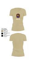 22nd OSS 19012773 Women's Short Sleeve V-neck Shirt - 84