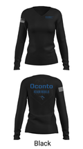 Oconto 23745776 Women's Long Sleeve V-neck Shirt - 13