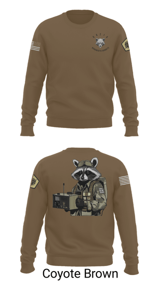 Crew Neck Sweatshirt, Node 66216 Bandwidth Bandits, Army, Teamtime, Team time, sublimation, custom sports apparel, team uniforms, spirit wear, spiritwear, sports uniforms, custom shirts, team store, custom team store, fundraiser sports, apparel fundraiser