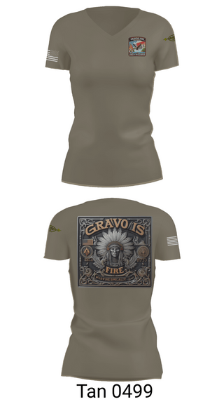 Womens Short Sleeve Vneck Shirt, Gravois Fire Special Operations, Fire Department, Teamtime, Team time, sublimation, custom sports apparel, team uniforms, spirit wear, spiritwear, sports uniforms, custom shirts, team store, custom team store, fundraiser sports, apparel fundraiser