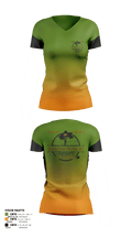 www.Tree-Works.de 32054649 Women's Short Sleeve V-neck Shirt - 1