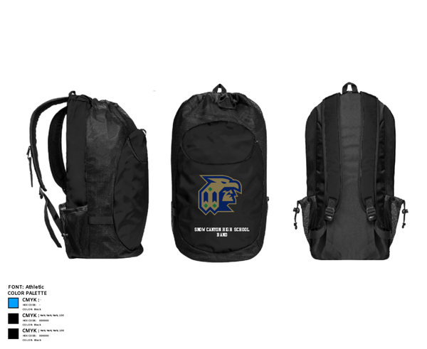 Gear Bag, Snow Canyon High School Band, Spirit Store, Teamtime, Team time, sublimation, custom sports apparel, team uniforms, spirit wear, spiritwear, sports uniforms, custom shirts, team store, custom team store, fundraiser sports, apparel fundraiser