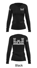250TH ENGINEERING COMPANY 59783963 Women's Long Sleeve V-neck Shirt -1 35