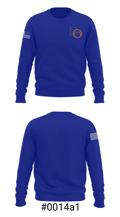 East Orange County Little League 1081910 Crew Neck Sweatshirt - 16