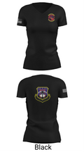 18th Civil Engineer Sq 16375952 Women's Short Sleeve V-neck Shirt - 28