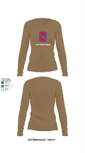 39th Infantry Brigade 34515329 Women's Long Sleeve V-neck Shirt - 2