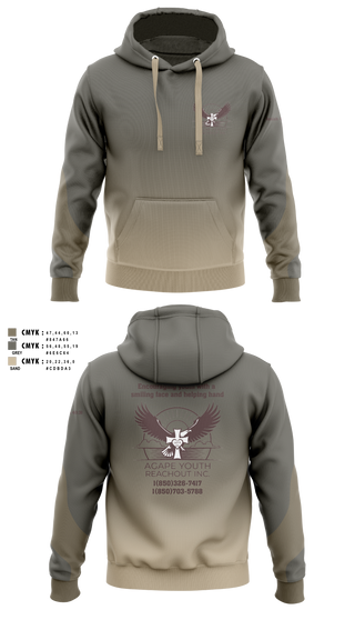 Hoodie, Agape Youth Reachout inc, , Teamtime, Team time, sublimation, custom sports apparel, team uniforms, spirit wear, spiritwear, sports uniforms, custom shirts, team store, custom team store, fundraiser sports, apparel fundraiser