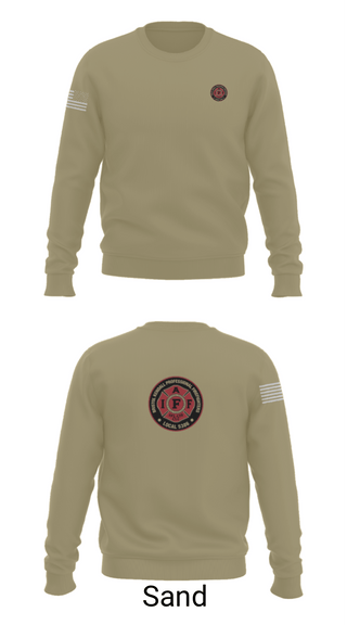 Crew Neck Sweatshirt, Local 5386, Fire Department, Teamtime, Team time, sublimation, custom sports apparel, team uniforms, spirit wear, spiritwear, sports uniforms, custom shirts, team store, custom team store, fundraiser sports, apparel fundraiser