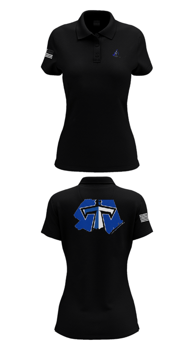 Heide Trask Senior High School Wrestling 50936219 Women's Short Sleeve Performance Polo  - 36