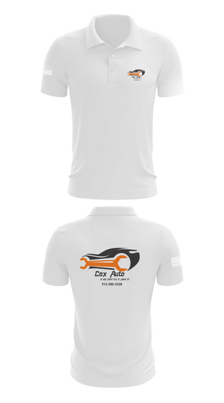 Short Sleeve Performance Polo, Cox Auto, , Teamtime, Team time, sublimation, custom sports apparel, team uniforms, spirit wear, spiritwear, sports uniforms, custom shirts, team store, custom team store, fundraiser sports, apparel fundraiser