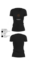 312TH MI BN, CHARLIE DETACHMENT 54805661 Women's Short Sleeve V-neck Shirt - 24