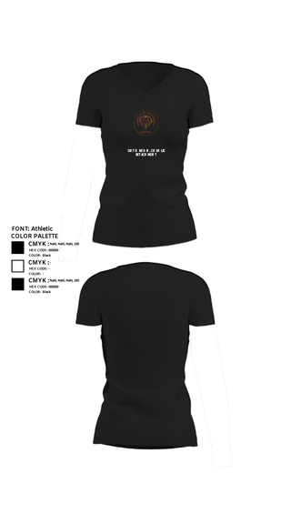 Womens Short Sleeve Vneck Shirt, 312TH MI BN, CHARLIE DETACHMENT, Army, Teamtime, Team time, sublimation, custom sports apparel, team uniforms, spirit wear, spiritwear, sports uniforms, custom shirts, team store, custom team store, fundraiser sports, apparel fundraiser