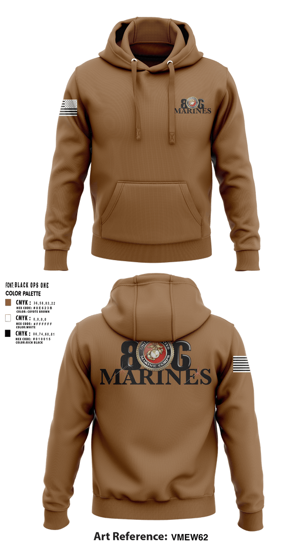 Hoodie, 806 MarinesBoots and Badges of the South Plains, Fire Department, Teamtime, Team time, sublimation, custom sports apparel, team uniforms, spirit wear, spiritwear, sports uniforms, custom shirts, team store, custom team store, fundraiser sports, apparel fundraiser