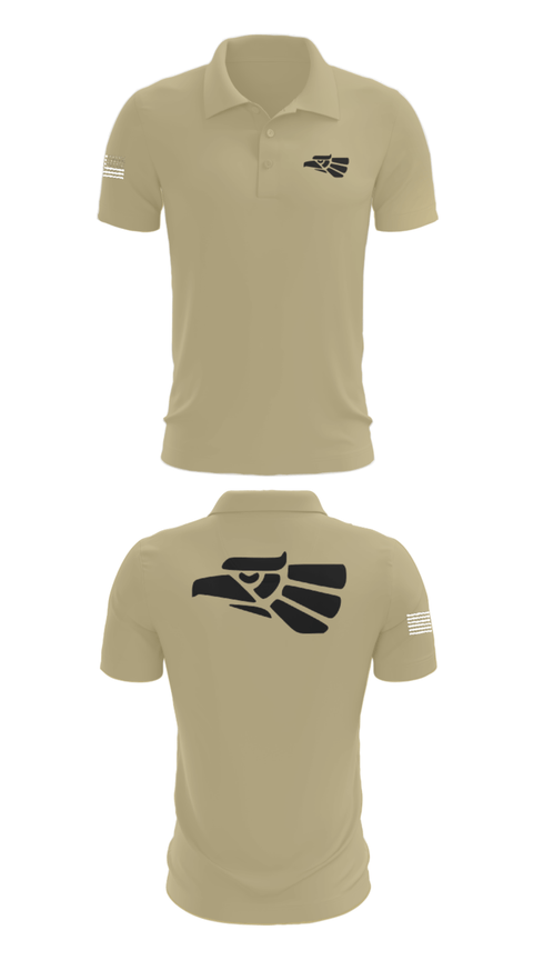 Short Sleeve Performance Polo, 578th A Co, National Guard, Teamtime, Team time, sublimation, custom sports apparel, team uniforms, spirit wear, spiritwear, sports uniforms, custom shirts, team store, custom team store, fundraiser sports, apparel fundraiser
