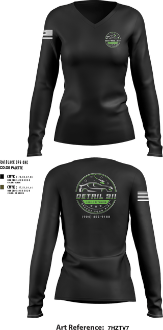 Womens Long Sleeve Vneck Shirt, Detail 911, , Teamtime, Team time, sublimation, custom sports apparel, team uniforms, spirit wear, spiritwear, sports uniforms, custom shirts, team store, custom team store, fundraiser sports, apparel fundraiser