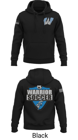 Hoodie, Willowbrook Warriors, Men's Soccer, Teamtime, Team time, sublimation, custom sports apparel, team uniforms, spirit wear, spiritwear, sports uniforms, custom shirts, team store, custom team store, fundraiser sports, apparel fundraiser