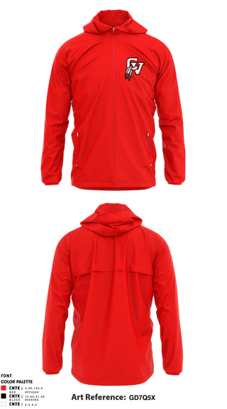Windbreaker, Big Reds, Track & Field, Teamtime, Team time, sublimation, custom sports apparel, team uniforms, spirit wear, spiritwear, sports uniforms, custom shirts, team store, custom team store, fundraiser sports, apparel fundraiser