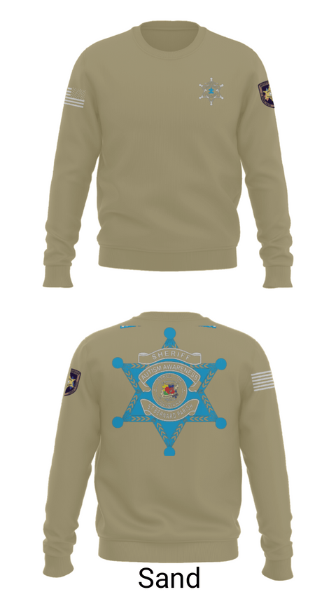 Crew Neck Sweatshirt, C.I.B., Police, Teamtime, Team time, sublimation, custom sports apparel, team uniforms, spirit wear, spiritwear, sports uniforms, custom shirts, team store, custom team store, fundraiser sports, apparel fundraiser