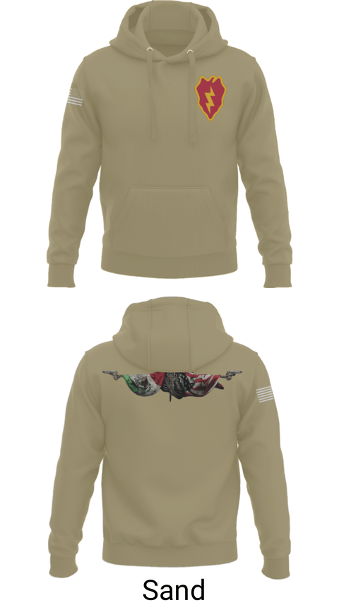 Hoodie, 25th ID, Army, Teamtime, Team time, sublimation, custom sports apparel, team uniforms, spirit wear, spiritwear, sports uniforms, custom shirts, team store, custom team store, fundraiser sports, apparel fundraiser