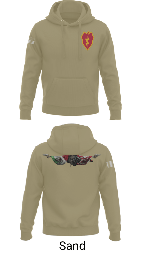 Hoodie, 25th ID, Army, Teamtime, Team time, sublimation, custom sports apparel, team uniforms, spirit wear, spiritwear, sports uniforms, custom shirts, team store, custom team store, fundraiser sports, apparel fundraiser