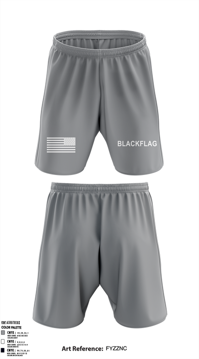 Blackflag 61511552 Athletic Shorts With Pockets - 3