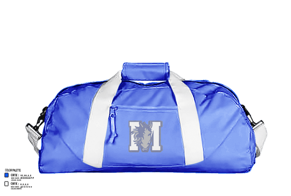 Duffle Bag, Medford High School Soccer, Men's Soccer, Teamtime, Team time, sublimation, custom sports apparel, team uniforms, spirit wear, spiritwear, sports uniforms, custom shirts, team store, custom team store, fundraiser sports, apparel fundraiser