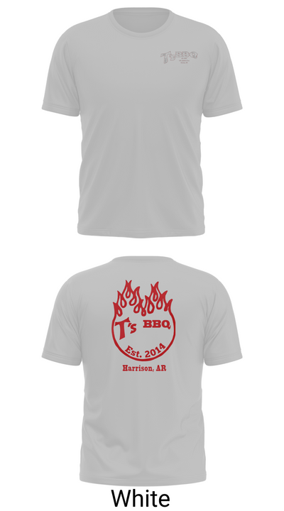 T’s BBQ 64446007 Short Sleeve Performance Shirt - 11