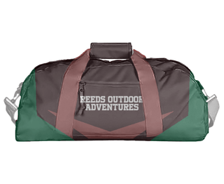 Duffle Bag, Reeds Outdoor Adventures, , Teamtime, Team time, sublimation, custom sports apparel, team uniforms, spirit wear, spiritwear, sports uniforms, custom shirts, team store, custom team store, fundraiser sports, apparel fundraiser
