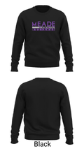 Meade High School Baseball 78796681 Crew Neck Sweatshirt - 9