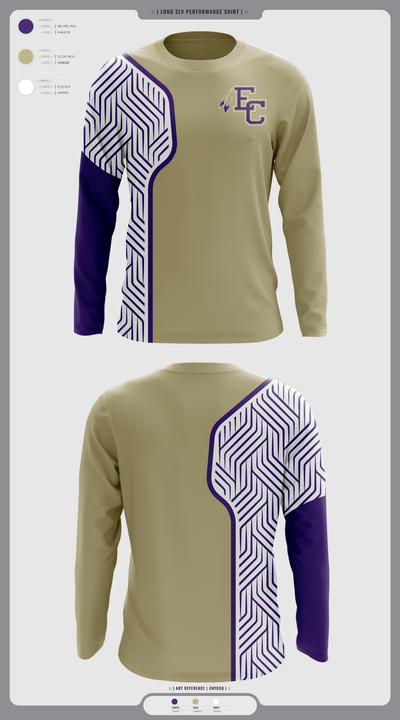 East Coweta High School Wrestling 50868332 Long Sleeve Performance Shirt - 2