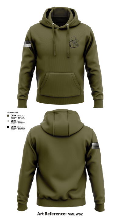 COLOR GUARD 58150322 Hoodie - 1