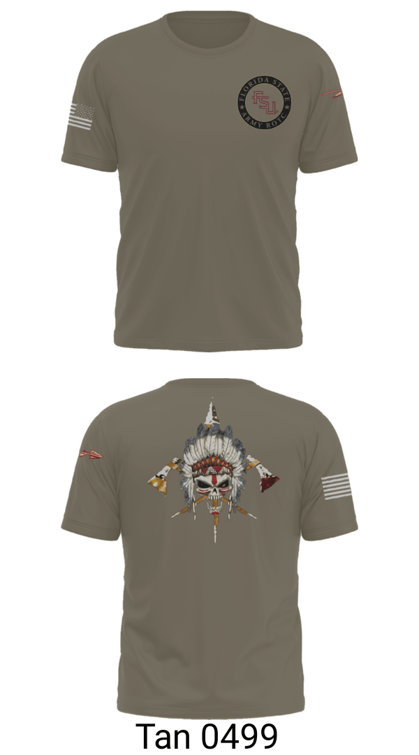 Short Sleeve Performance Shirt, Seminole Battalion, Army, Teamtime, Team time, sublimation, custom sports apparel, team uniforms, spirit wear, spiritwear, sports uniforms, custom shirts, team store, custom team store, fundraiser sports, apparel fundraiser