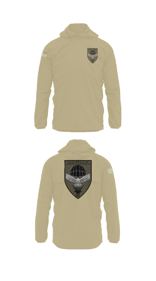 Windbreaker, 8.FschJgRgt 26, Army, Teamtime, Team time, sublimation, custom sports apparel, team uniforms, spirit wear, spiritwear, sports uniforms, custom shirts, team store, custom team store, fundraiser sports, apparel fundraiser