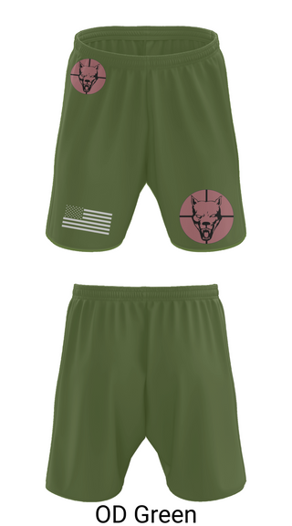 Athletic Shorts With Pockets, Hellhound PLT, A CO, 2-8 CAV, , Teamtime, Team time, sublimation, custom sports apparel, team uniforms, spirit wear, spiritwear, sports uniforms, custom shirts, team store, custom team store, fundraiser sports, apparel fundraiser