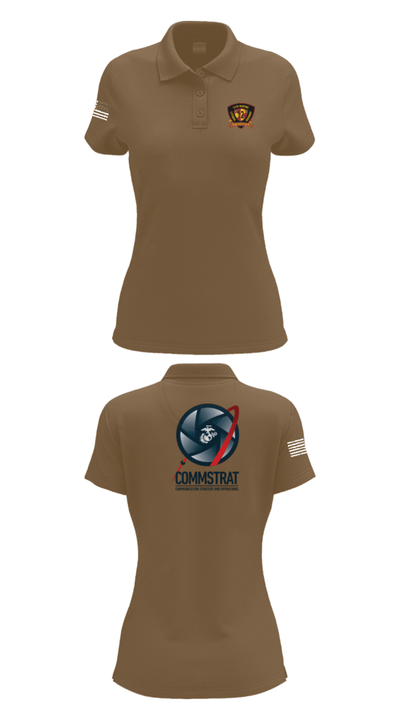 12th MLR COMMSTRAT 81672538 Women's Short Sleeve Performance Polo  - 15