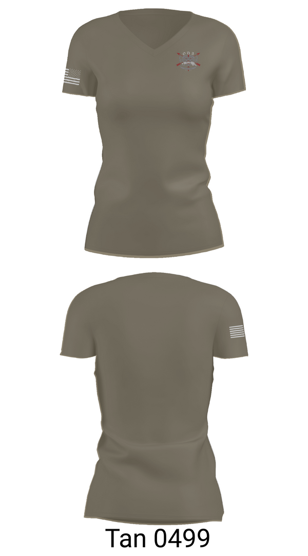 Womens Short Sleeve Vneck Shirt, 9135, National Guard, Teamtime, Team time, sublimation, custom sports apparel, team uniforms, spirit wear, spiritwear, sports uniforms, custom shirts, team store, custom team store, fundraiser sports, apparel fundraiser