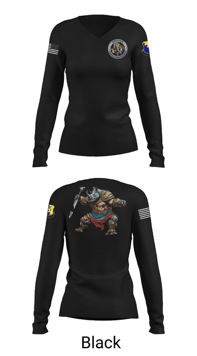 31st LRS 85986952 Women's Long Sleeve V-neck Shirt - 37