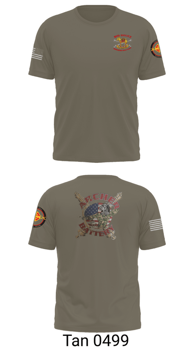 Archer Battery 2-2 FA 26774944 Short Sleeve Performance Shirt - 76