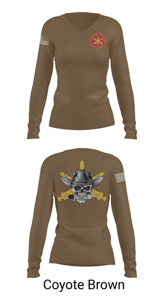 Womens Long Sleeve Vneck Shirt, Bravo 4-5 ADA, , Teamtime, Team time, sublimation, custom sports apparel, team uniforms, spirit wear, spiritwear, sports uniforms, custom shirts, team store, custom team store, fundraiser sports, apparel fundraiser