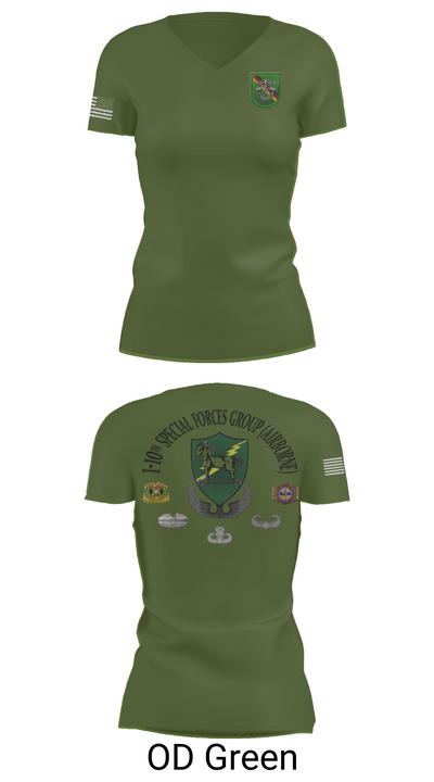 1-10 SFG FSC 9783356 Women's Short Sleeve V-neck Shirt - 48