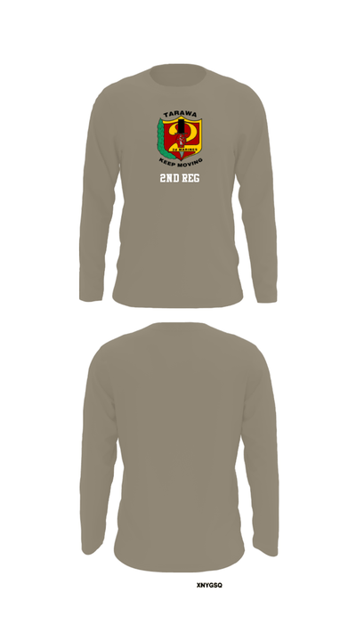 2nd Reg 65424658 Long Sleeve Performance Shirt - 72